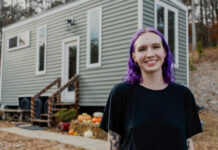 Η Drew, στα 22 της, ζει στο δικό της μικροσκοπικό σπίτι μόλις 30τ.μ.