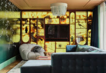 Αυτό το σπίτι είναι ένα masterclass σε χρώματα και μοτίβα που συγκρούονται καλλιτεχνικά