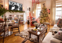 Αυτό το διαμέρισμα 65τ.μ. είναι γεμάτο με έμπνευση για εορταστική διακόσμηση