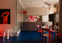 Ο χορός έγινε πηγή έμπνευσης για αυτό το διαμέρισμα 50τ.μ.