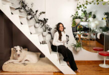 Ένα μικρό διαμέρισμα 54τ.μ., καταπράσινο και γεμάτο κομψές λεπτομέρειες