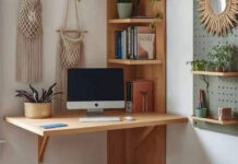 Ένα γωνιακό γραφείο, ιδανικό για μικρούς χώρους