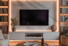 Ένας προσεγμένος τρόπος να βάλεις (πολλά) βιβλία στο σαλόνι