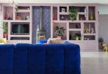 Ένα δημιουργικό ζευγάρι έφτιαξε μια πολύχρωμη όαση, σε ένα κάποτε ”πολύ μπεζ” σπίτι