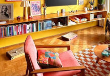 Πώς τα χρώματα ισορροπούν ένα μικρό σαλόνι