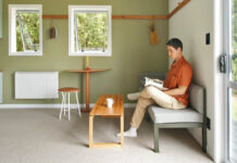 Αυτό το διαμέρισμα 27τ.μ. σχεδιάστηκε με στόχο τη διατήρηση της τάξης