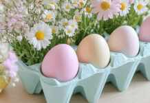 Μια εύκολη (και πολύ απλή) ιδέα διακόσμησης για τα πασχαλινά αβγά
