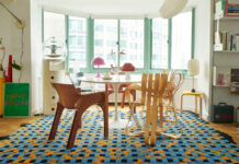 Το σπίτι μιας food artist είναι απίστευτα πολύχρωμο παρά τους ολόλευκους τοίχους