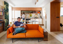 Το διαμέρισμα 47τ.μ. ενός λάτρη της μουσικής, φτιαγμένο με έξυπνους χώρους αποθήκευσης