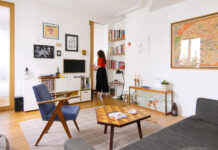 Ένα διαμέρισμα 45τ.μ. και 20 ετών μετατράπηκε σε ένα φωτεινό, ανοιχτό σπίτι