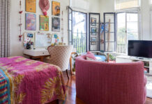 Ένα ”ζεστό, πολύχρωμο, vintage” διαμέρισμα, μόλις 42τ.μ.