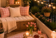Το πιο cozy, μικρό μπαλκόνι μέσα στην πόλη, για έμπνευση